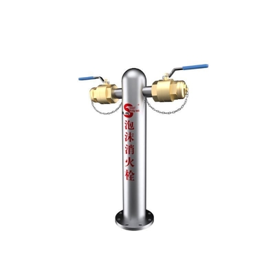 High Efficacy Foam Fire Hydrant Pressure Range 0.6-1.2MPa for Outdoor Fire Protection