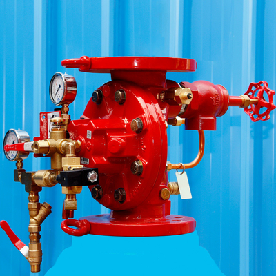 Stainless Steel Fire Deluge Water Supply System with Flange and Groove Type Connector